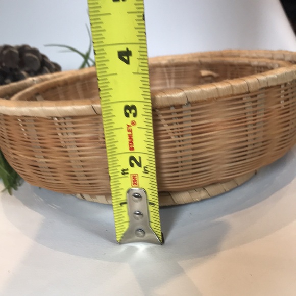 🔥4/$25🔥 VINTAGE basket set (2) - Picture 7 of 7